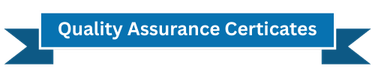 Quality Assurance Certicates